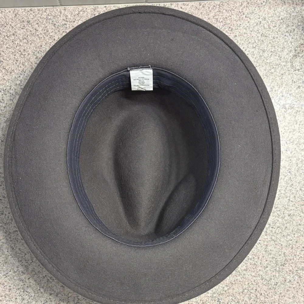 Target Charcoal Fedora with X Stitch